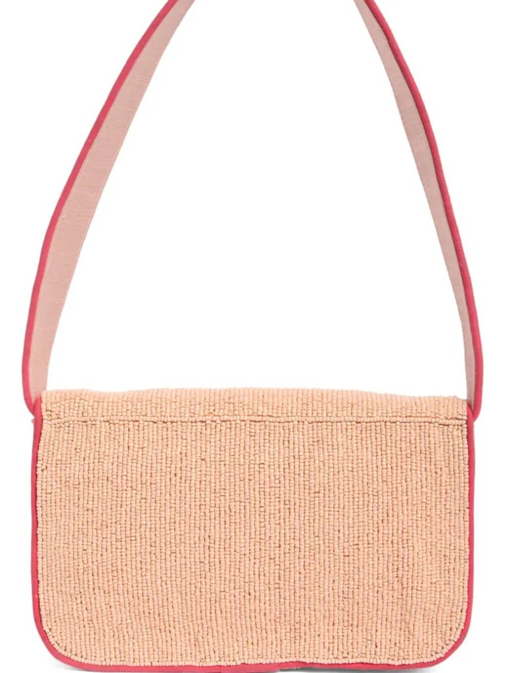 Viral Beaded Canned Sardines Shoulder Bag by Sol & Mer Pink NWT - Picture 6 of 10